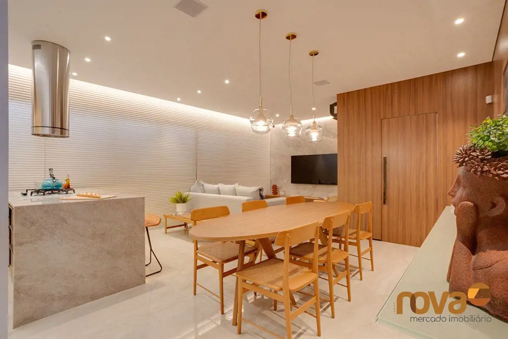 Apartamento 2 quartos com 2 suítes + lavabo no Setor Oeste, vista livre andar al...