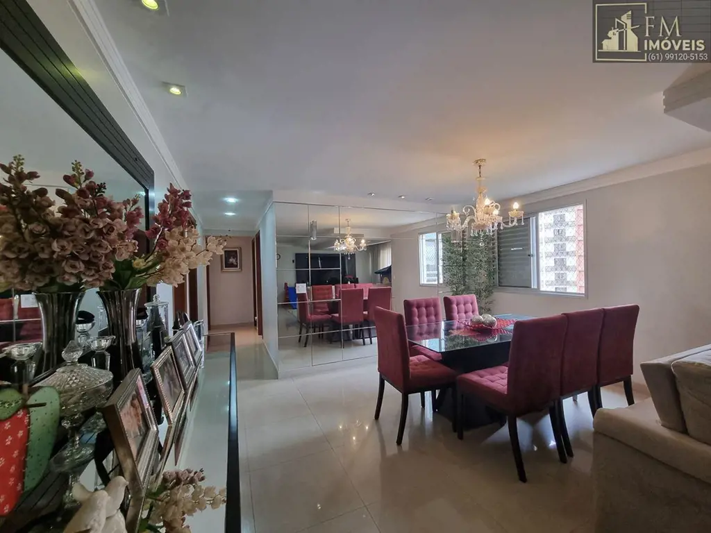 Exclusivo!Águas Claras Norte Residencial Primavera 120 metros 3 quartos sendo 1 ...