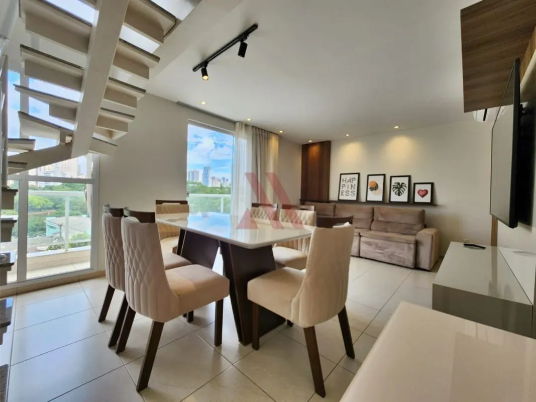 COD: 654RESIDENCIAL VEREDAS DO LAGO - DUPLEX - MOBILIADO •3° Andar•91m²•2 Suítes...