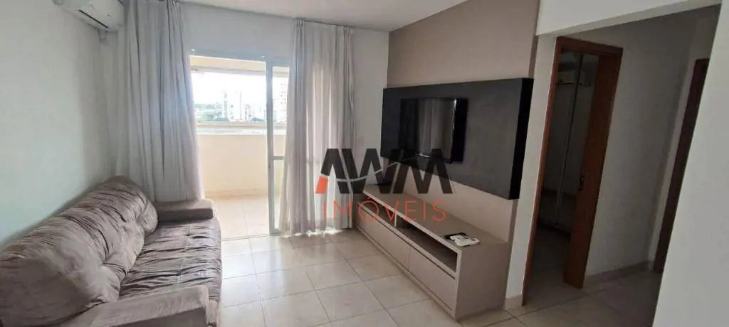 Apartamento mobiliado com 2 quartos, sendo 1 suíte, completo em armários, prédio...