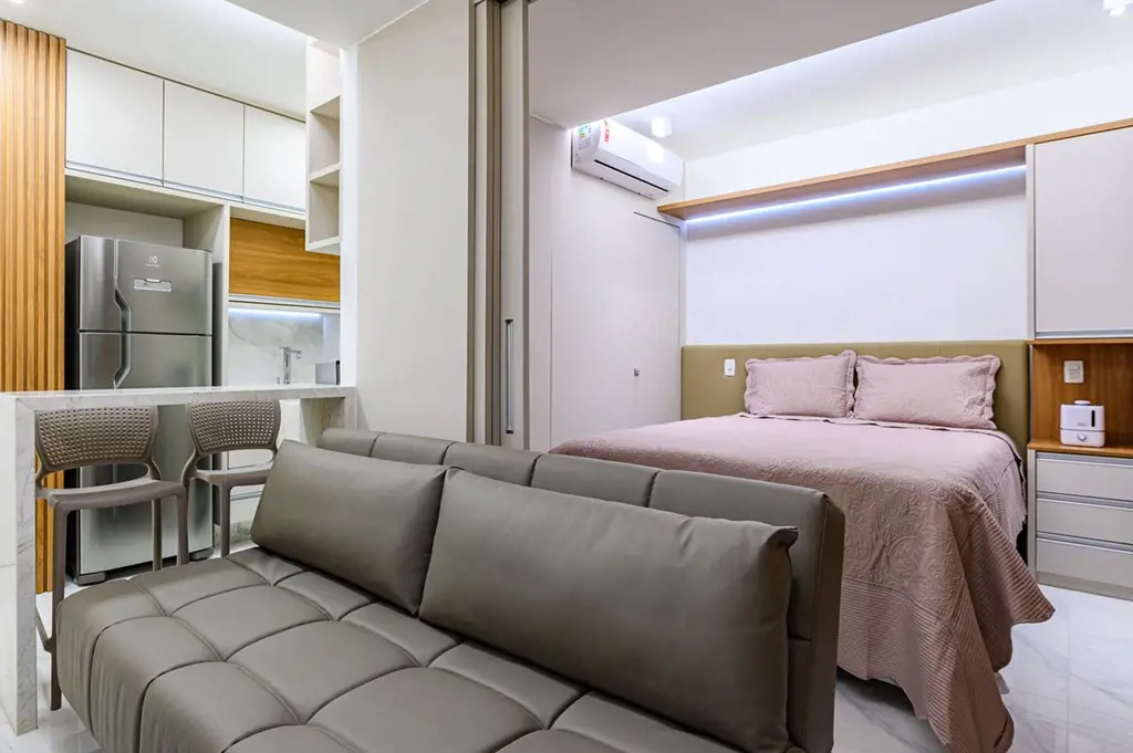 TOP LINE PRIME APRESENTA: Kitnet Completa e Mobiliada | Portal Master - Sudoeste...