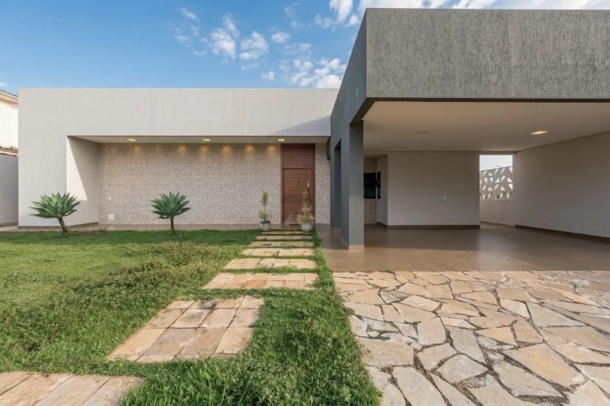 :: Guara Park casa térrea c/ espaço gourmet - cond. fechado lote 800m2. 3 suítes...