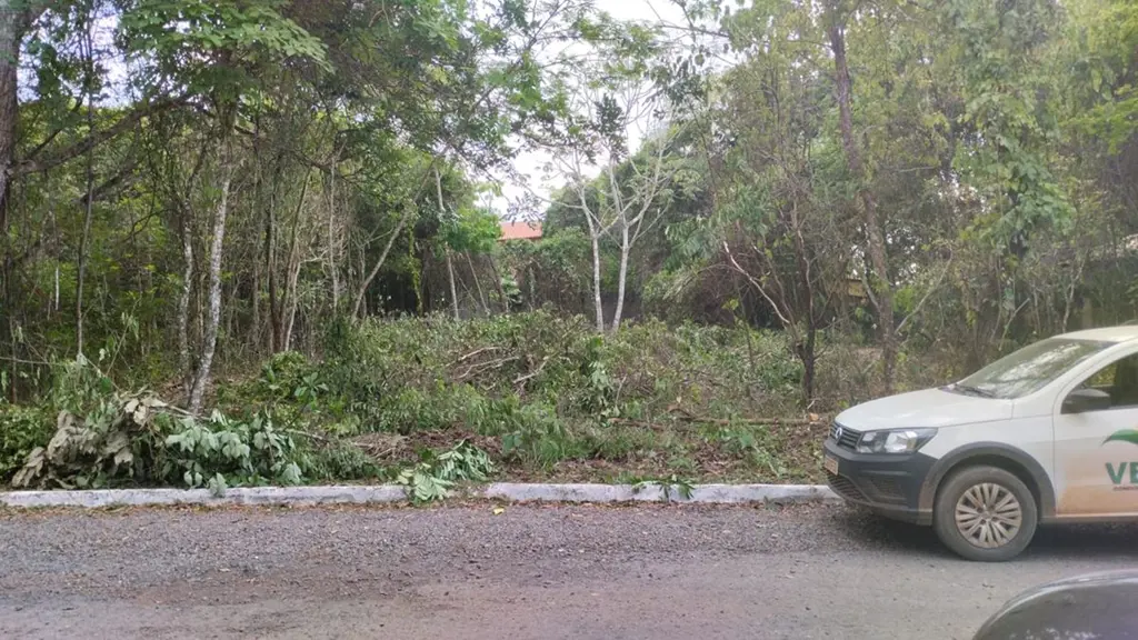 EXCELENTE LOTE PLANO NA PARTE BAIXA DO CONDOMÍNIOESCRITURADO POSSIBILITANDO USAR...
