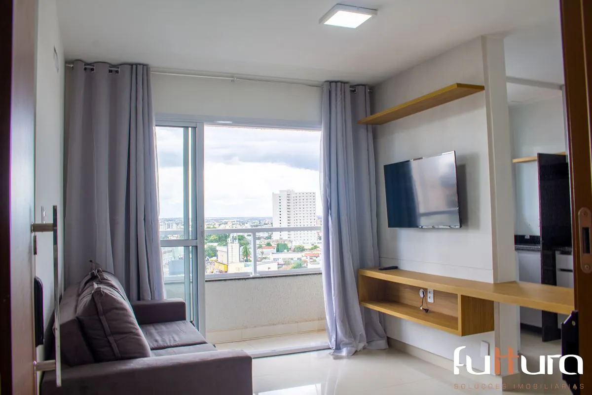 Flat mobiliado no Terra One – Jardim América | Próximo ao Vaca BravaFlat complet...
