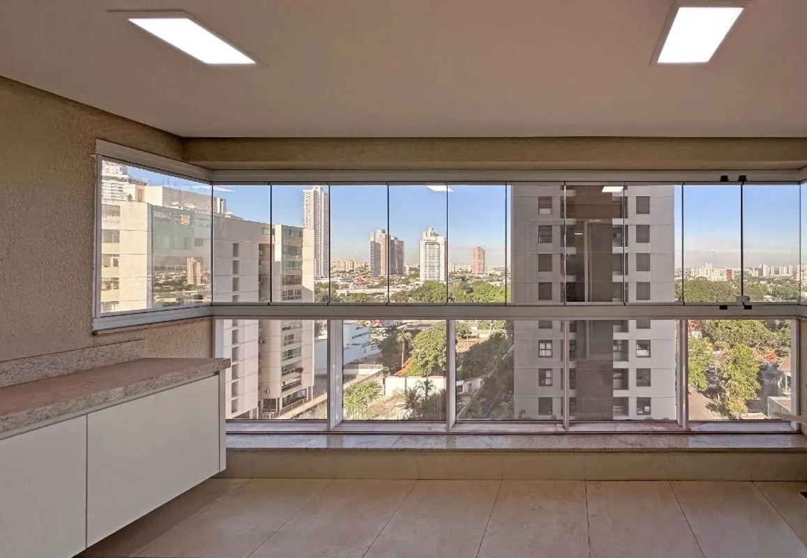 FOLLOW BUENO RESIDENCE SETOR BUENOApartamento em torre única, com 95,16 m², fach...