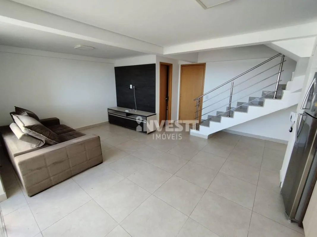 COD 914Apartamento duplex de alto padrão com 2 suítes, localizado no Park Lozand...