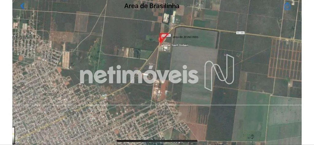 Àrea para contrução de Posto de combustivel em Planaltina de Goiás:SAN 9670673 Á...