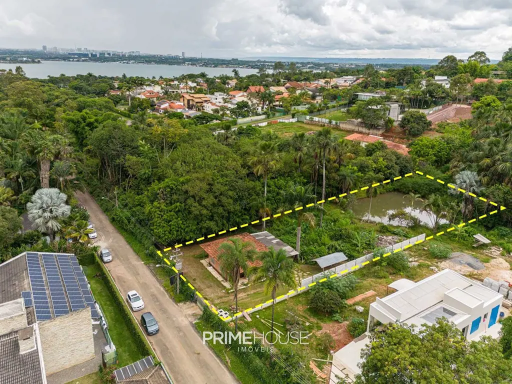 SHIS QI 25 | Fração de chácara com 2.501m² de área total com Lago Artificial, id...