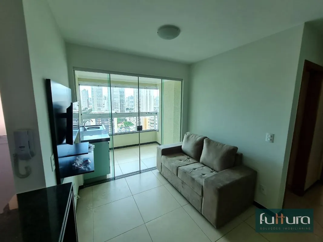 xcelente apartamento mobiliado para locação no Setor Bueno!Apartamento com 2 qua...