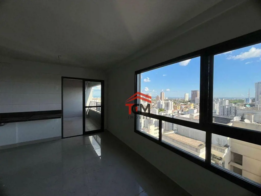 Apartamento 1 quarto com sacada Andar altoPorcelanato PolidoAcademia no rooftopS...