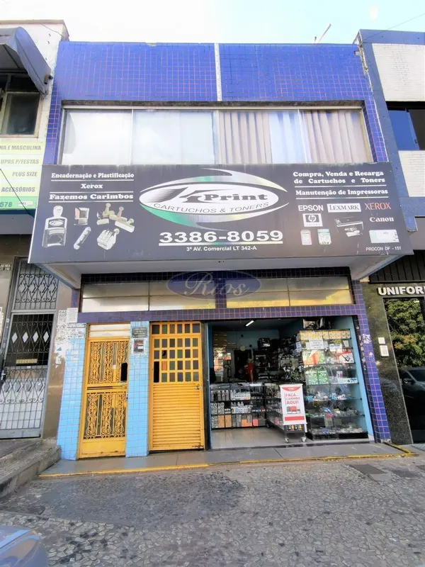 RIOS IMÓVEIS ALUGA SALA COM EXCELENTE LOCALIZAÇÃO NO NÚCLEO BANDEIRANTE 3ª AVENI...