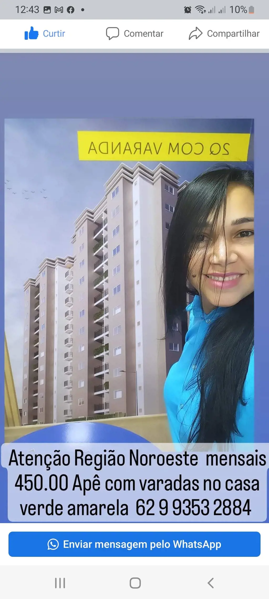 Apartamento 2Quartos com varada no programa casa verde amarela 25/05/23