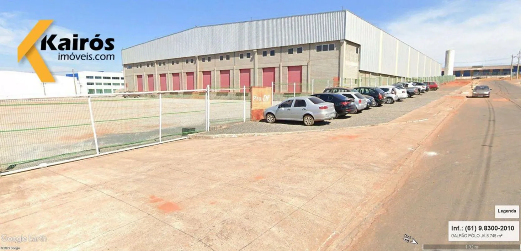 Galpão classe A com área bruta locável (ABL) de 7.257,72 m², sendo 6.749,94 m² d...