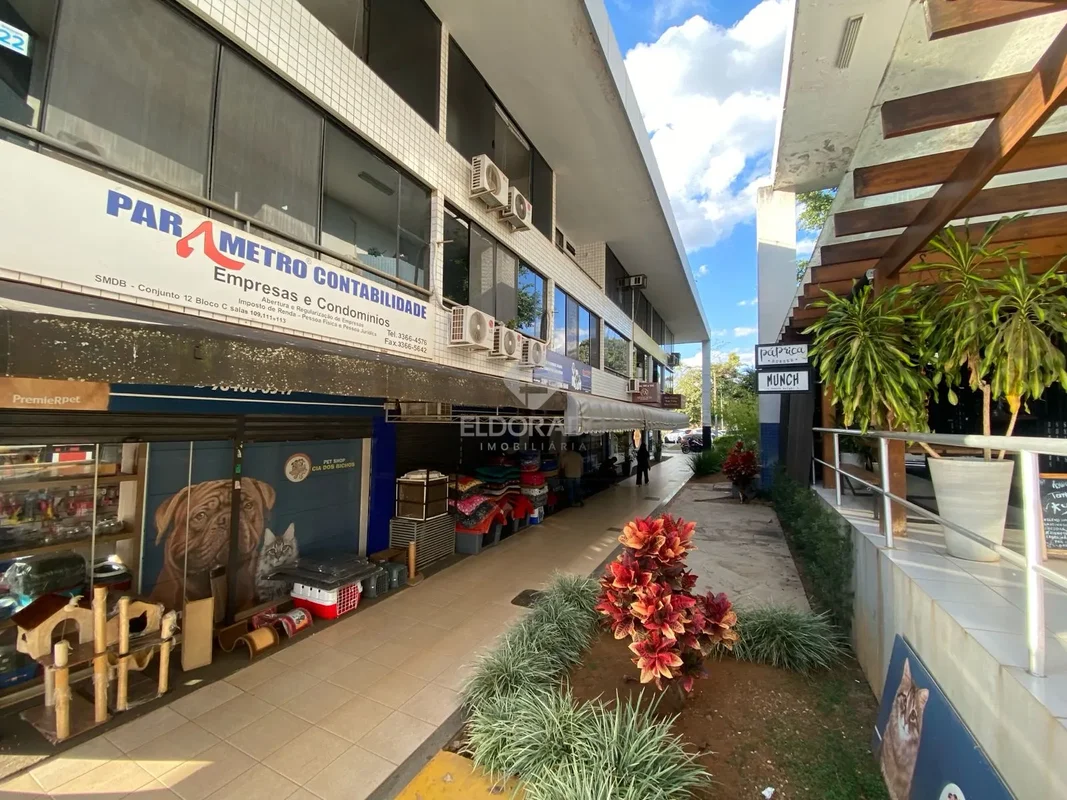  ELDORADO IMOBILIÁRIA ALUGA: ÓTIMA SALA COMERCIAL NA SMDB CONJUNTO 12 BLOCO C EX...