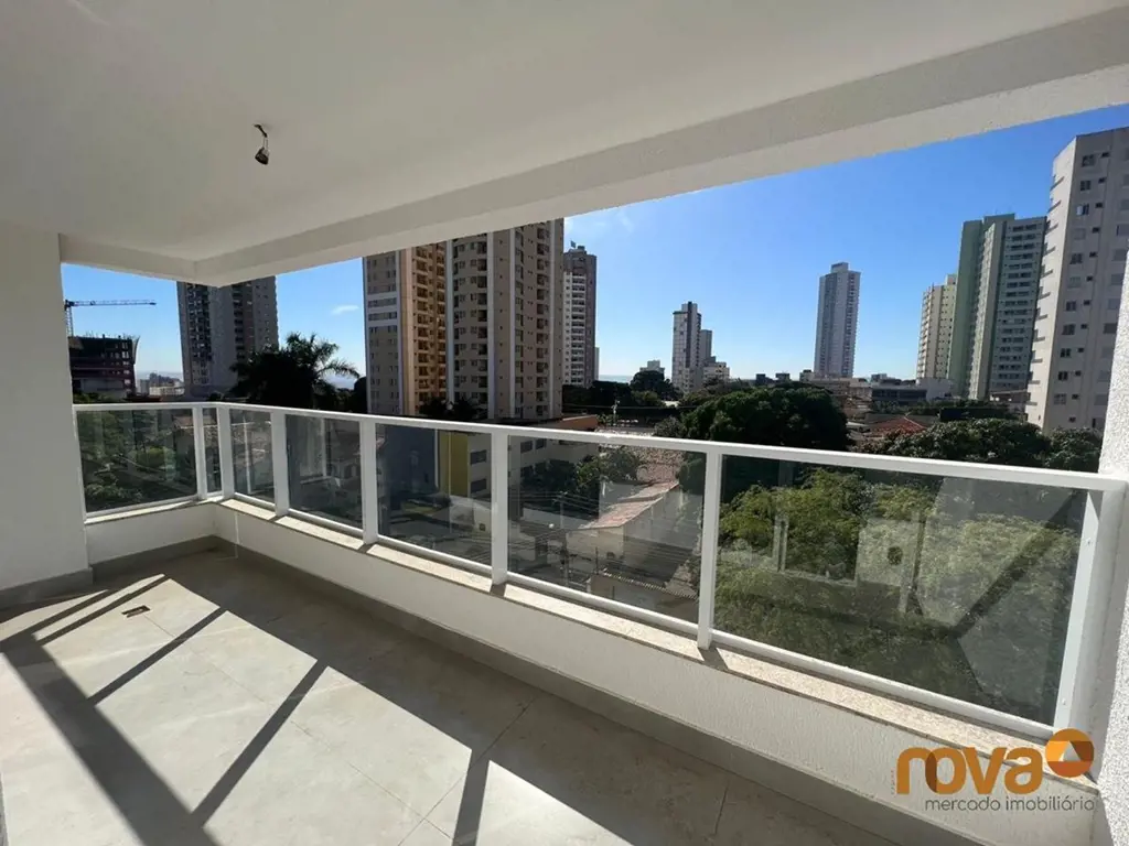Apartamento 3 quartos sendo 3 suítes no setor universitário, mediano, vista livr...
