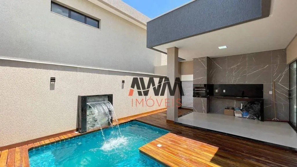 CÓDIGO CA0389Casa Condomínio Jardins Bolonha 3 Suítes plenas sendo 1 com closetS...