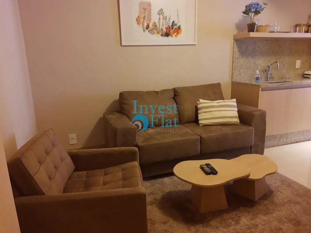 Invest Flat imobiliária vende apartamento de 30m² no 10º andar no Ed. Cullinan!!...