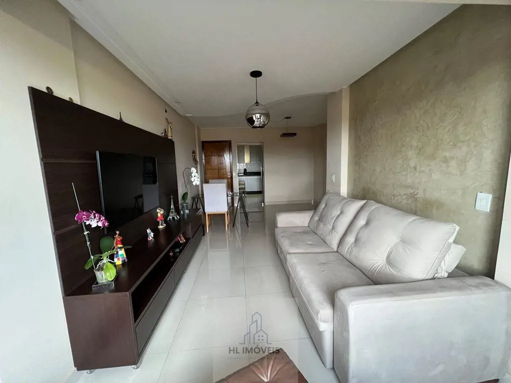 RESIDENCIAL IMPRENSA I, bloco B Composto por:- 93,23m²- 03 Quartos, sendo 1 suít...