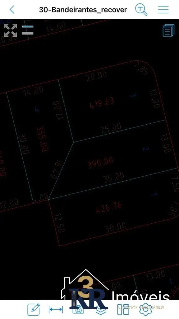 Terreno com 1591 metrosPossui 4 lotes com possibilidade de compra individual.Lot...