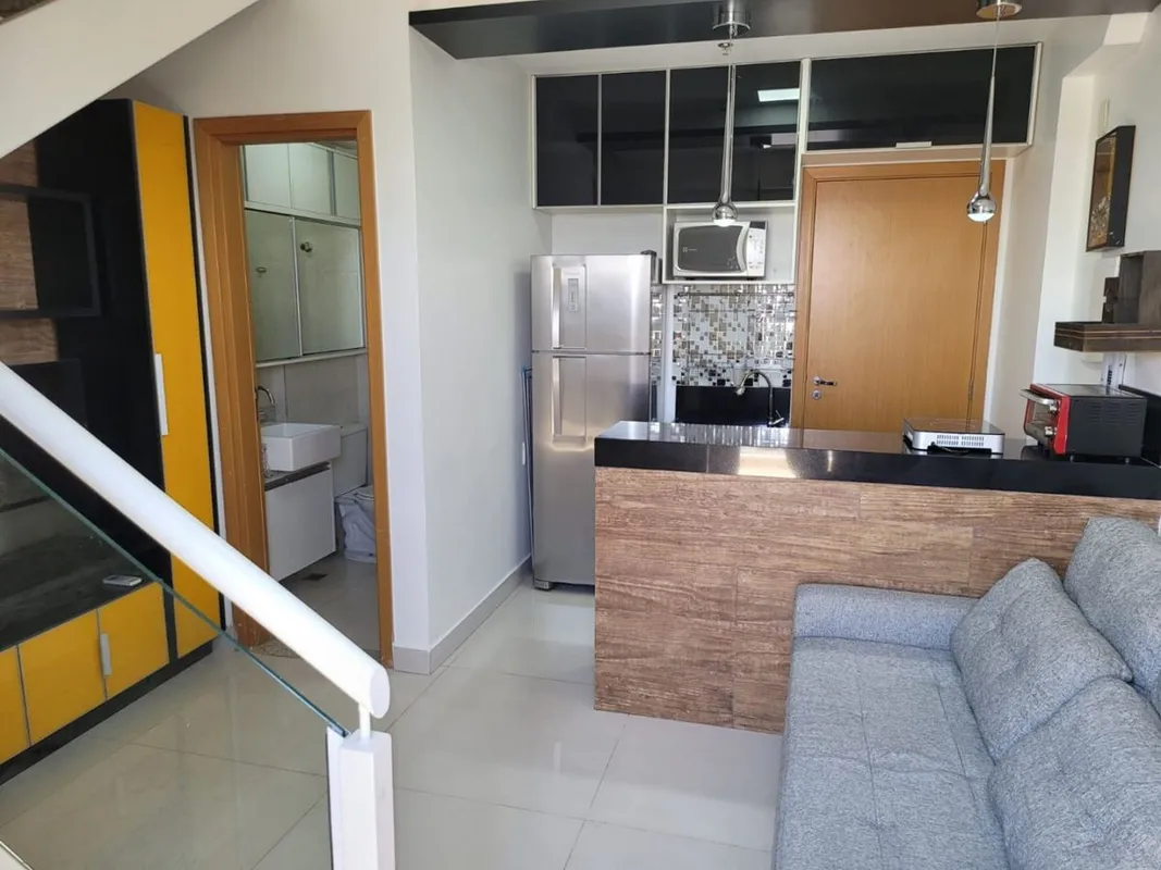 Apartamento Duplex 2 quartos para locação, localizado no 10° andar do Cond. Veni...