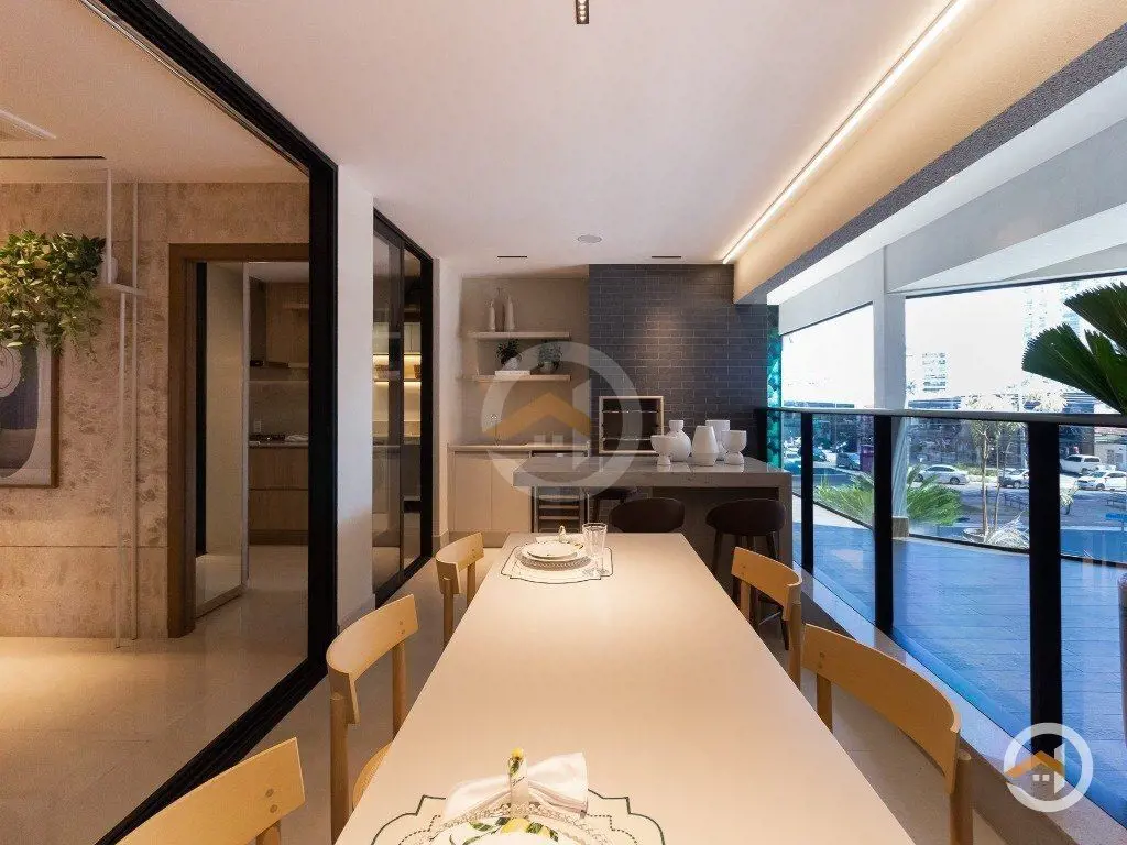 Apartamento com 4 suítes no Setor Marista, nascente, entre o Parque Areião e Ala...