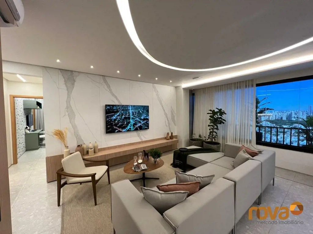 Apartamento de 3 quartos com 3 suítes, no Setor Bueno, varanda gourmet com churr...