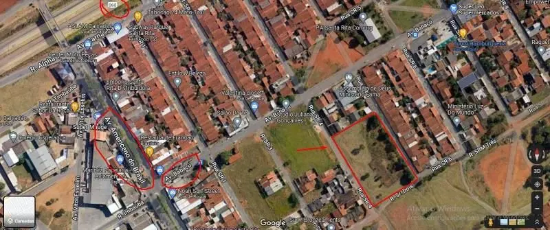 A área possui um total de 6.480m², o que oferece espaço suficiente para construi...