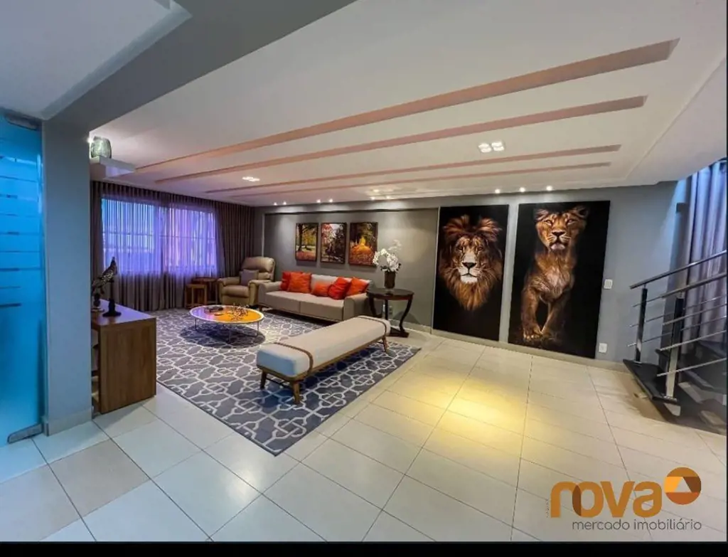 Linda cobertura com jacuzzi e muita privacidade, Sala, Cozinha, 5 Quartos, 5 Ban...