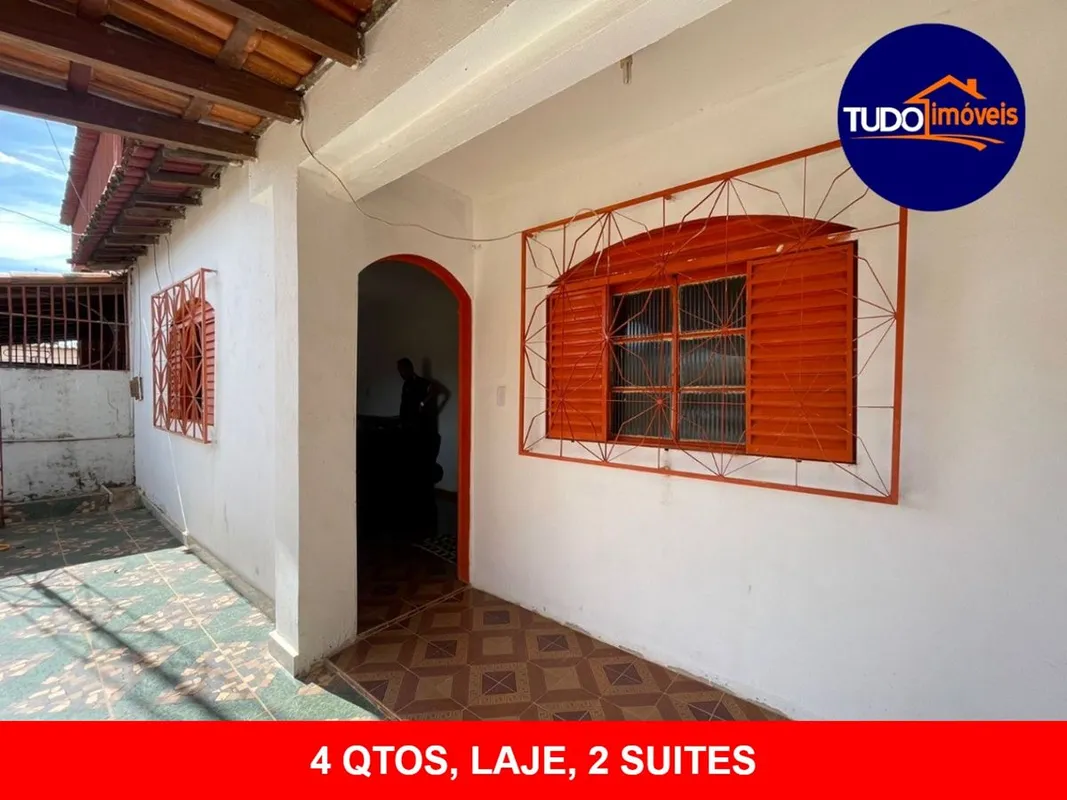 TUDO IMÓVEIS - CONTATO WPP: 9 8607-0561 FIXO: 3556-0282CASA 3 QUARTOS, LAJE, SET...