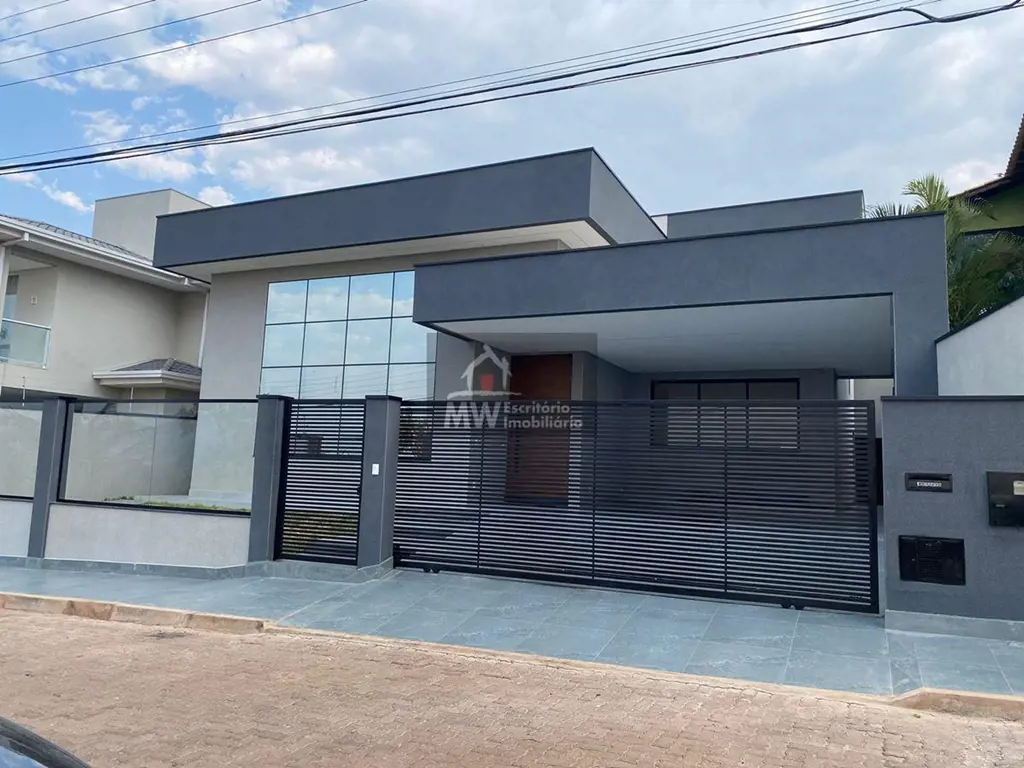 - MW Imóveis Vende Casa Nova Condomínio RK, Arquitetura e Acabamento Moderno Sen...