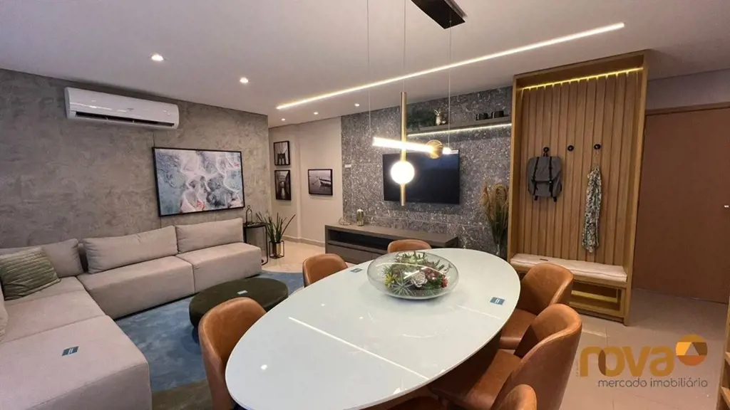 Apartamento 2 quartos sendo 2 suíte, no Bairro Serrinha, suíte master, varanda g...