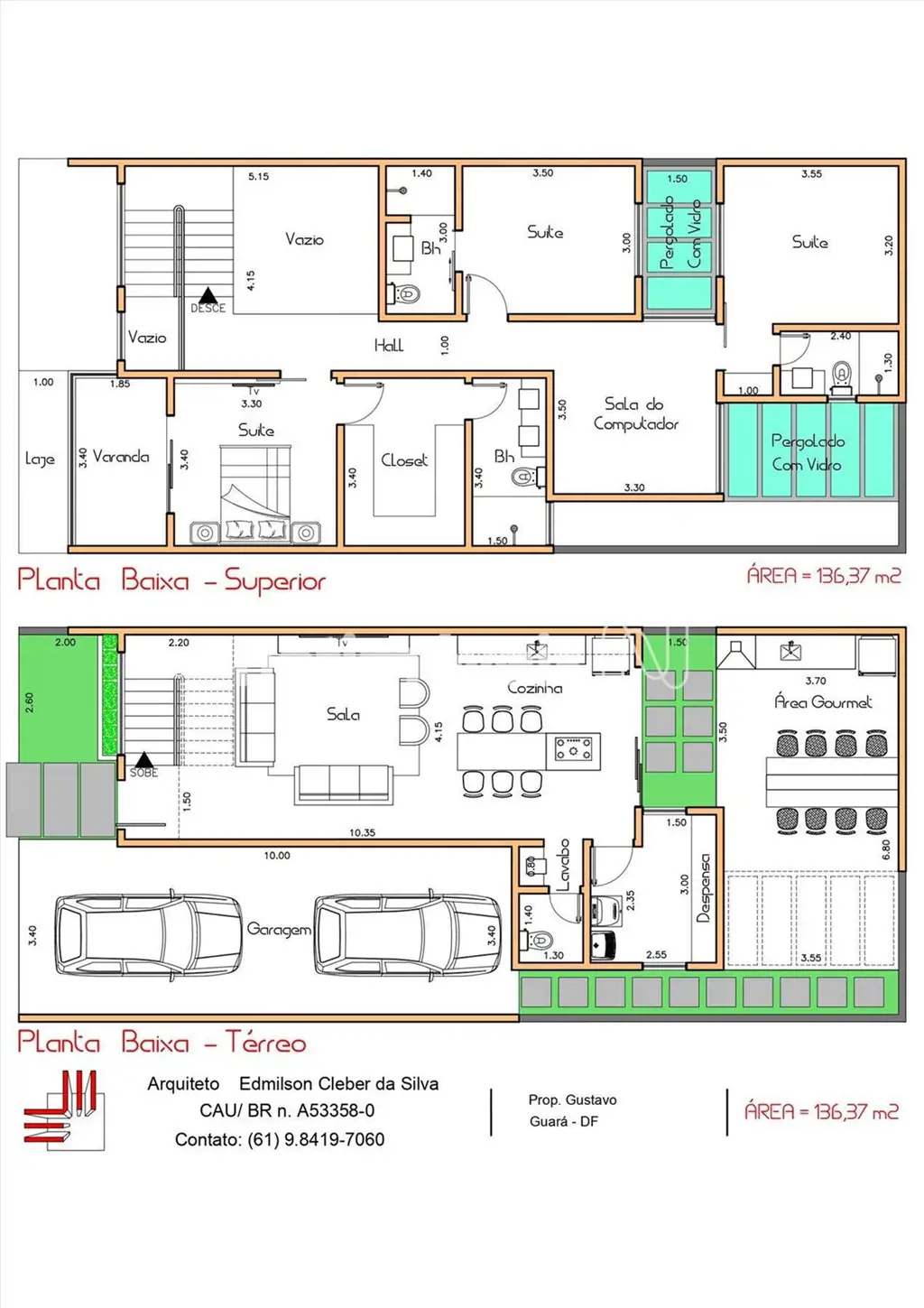 IMÓVEL:Excelente casa em construção com 272,74 m².Casa composta de sala de estar...