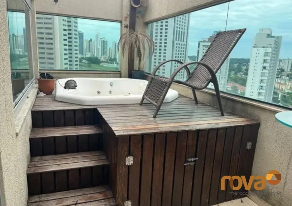 Cobertura duplex com 3 quartos, 3 suites no Jardim Goiás, 3 vagas de garagem, Ja...