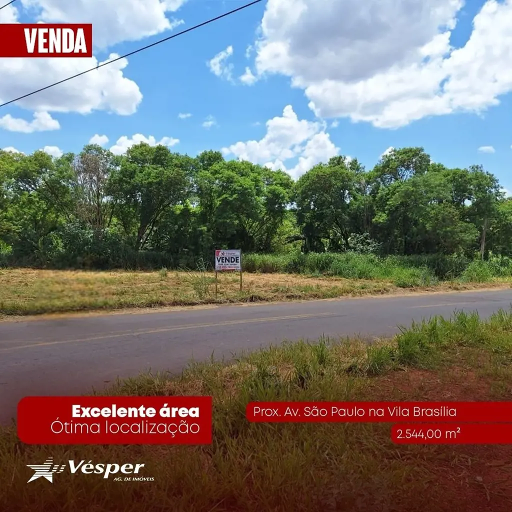 Excelente área com 2.544,00m² de frente para Alameda Antônio Alves Neto, sendo: ...