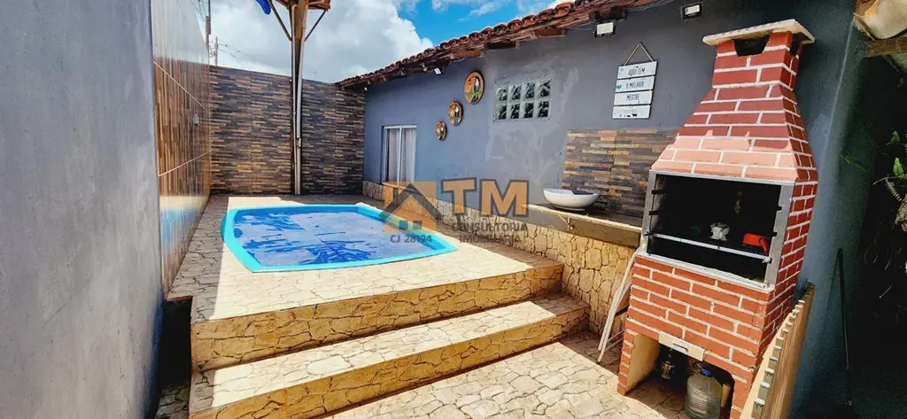 TM CONSULTORIA IMOBILIÁRIA.VENDE;CASA BEM ESPAÇOSA COM 4 QUARTOS, SUITE, LOTÃO D...