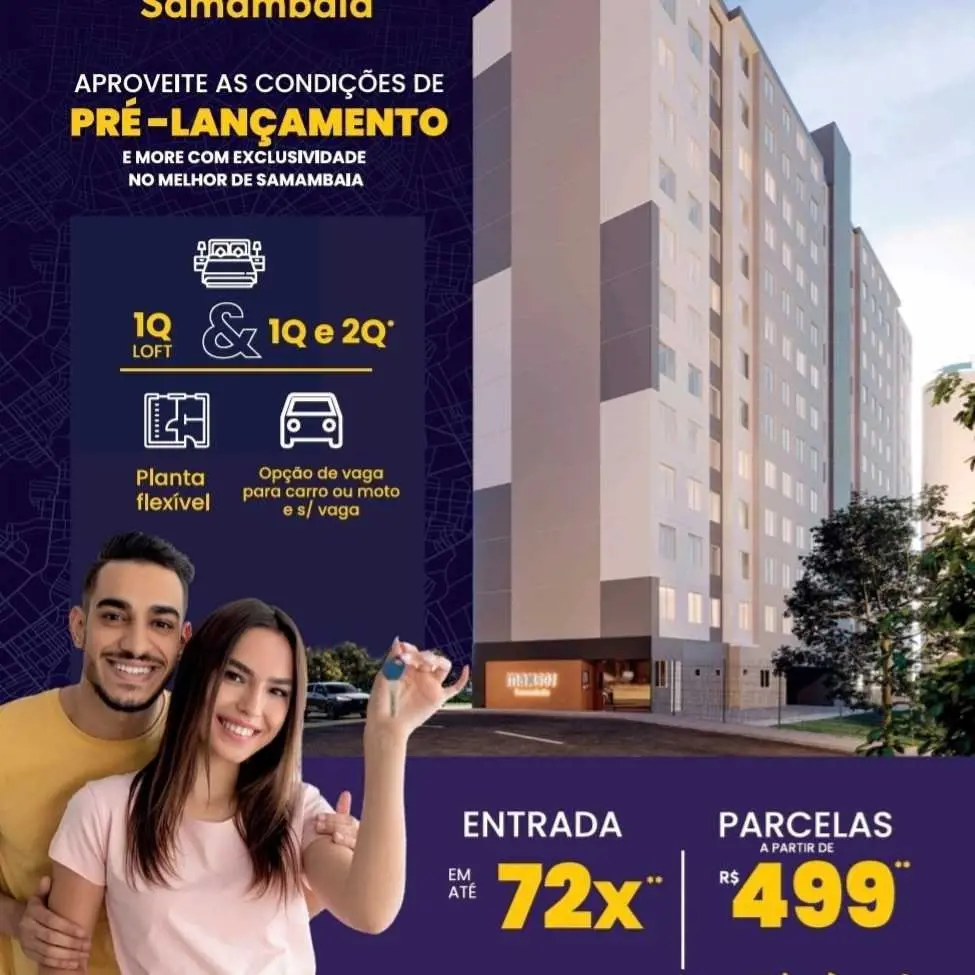 Residencial Max 501 Samambaia Sul Renda mínima R$3.500,00Compre seu apartamento ...