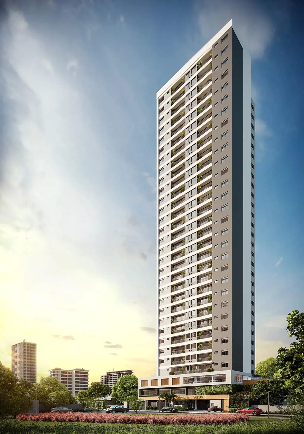 VERSAT - APARTAMENTOS 02 QUARTOS, 01 SUÍTEExcelentes Apartamentos, com 2 quartos...