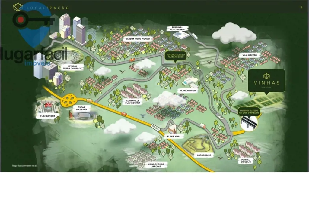 Lote no Condomínio Vinhas FlamboyantLocalização espetacular! 350 m2QUITADO!!!CON...