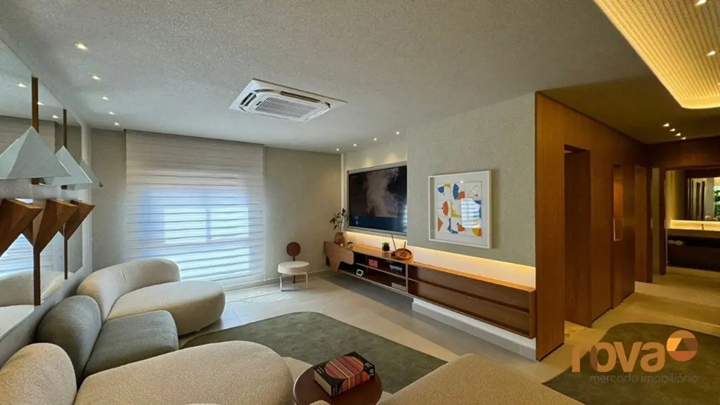 Apartamento 4 quartos, sendo 4 suítes, no Setor Serrinha, varanda gourmet com ch...