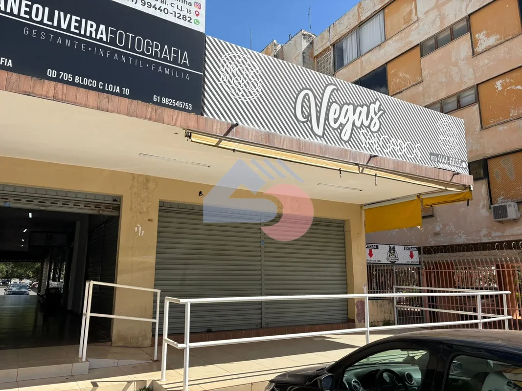  LOJA COM SUBSOLO EM COMÉRCIO LOCAL DA QUADRA 705 DO BAIRRO CRUZEIRO NOVO BRASÍL...