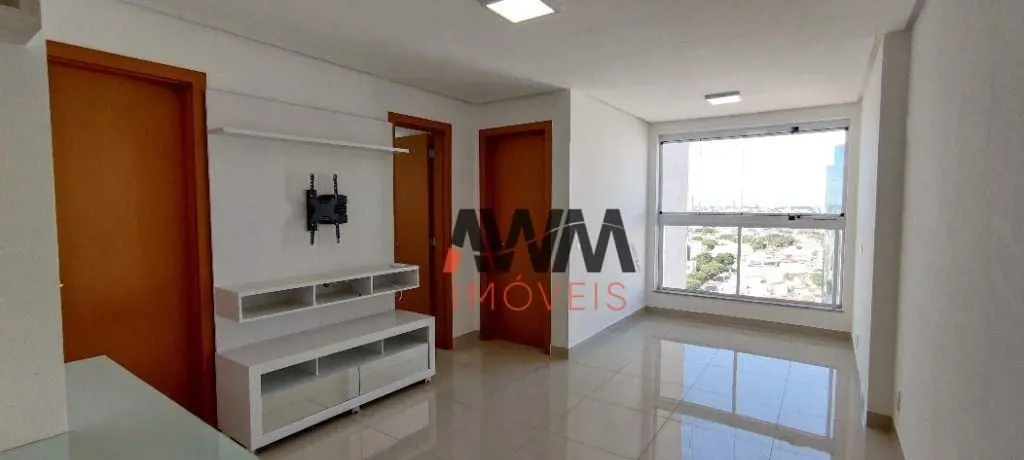 Apartamento com 2 quartos, sendo 1 suíte com ar condicionado, completo em armári...