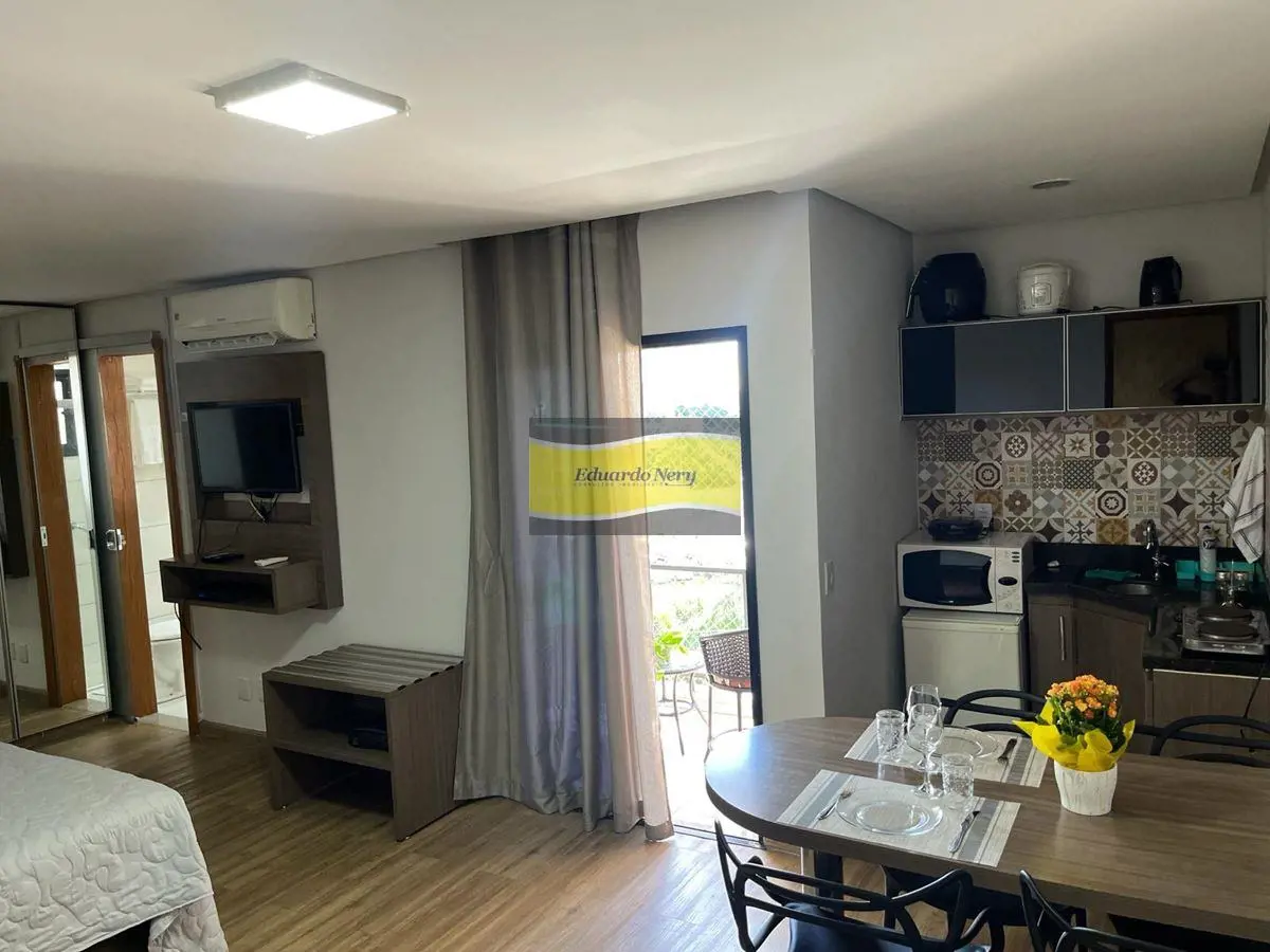 EDUARDO NERY - ALUGA -FLAT MOBILIADOCONDOMÍNO COMPOSTO DE:ACADEMIASAUNAEM FRENTE...