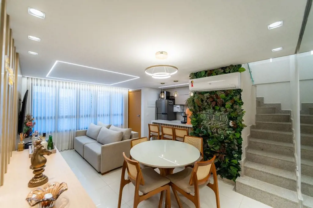 Duplex - MOBILIADO - Águas Claras - Ed. Sunset BoulevardLocalizado em uma região...
